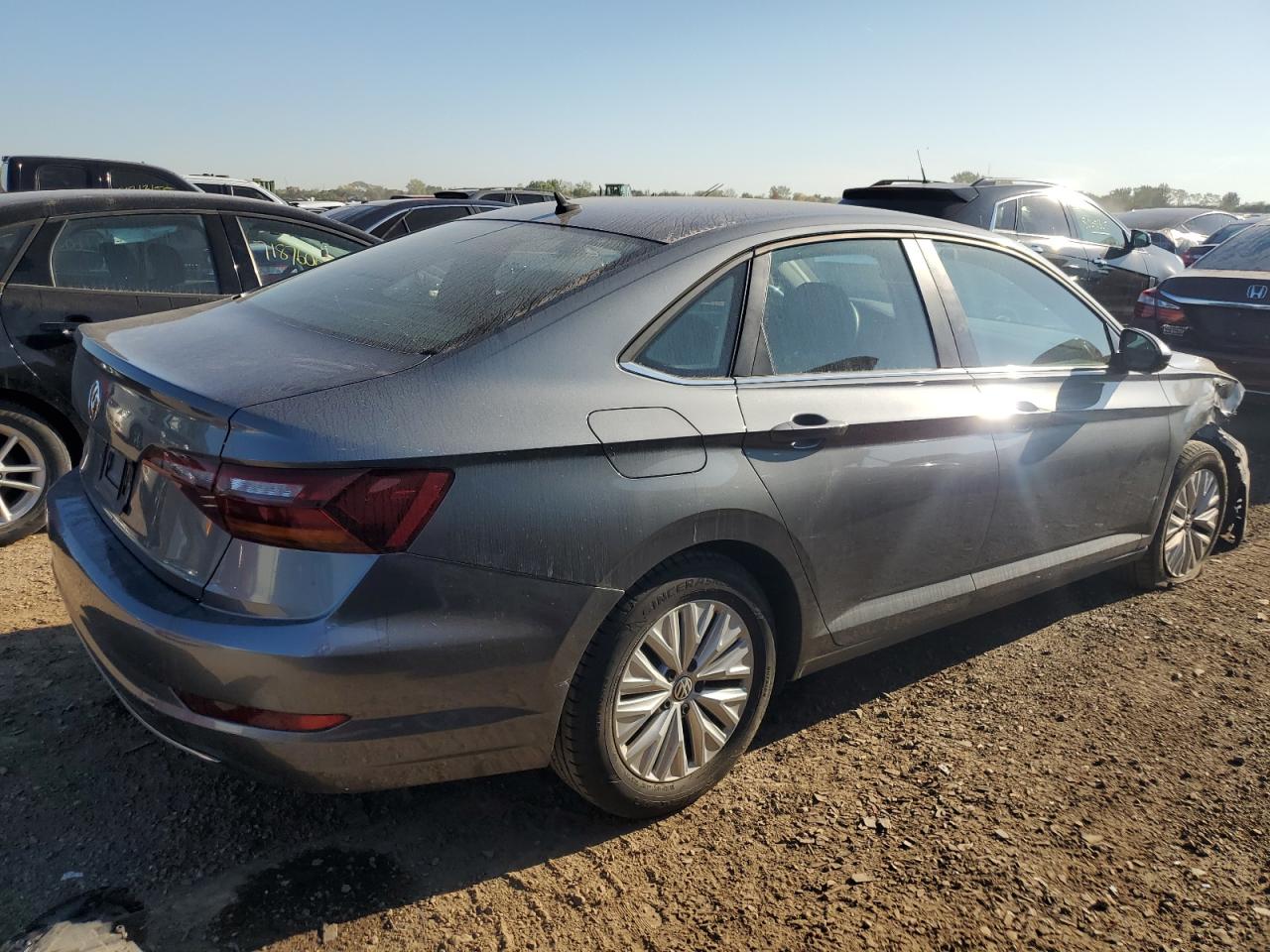 2019 Volkswagen Jetta S grey null gasoline 3VWCB7BU2KM168249 photo #4