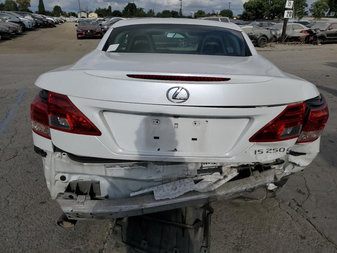 2011 Lexus Is 250 VIN: JTHFF2C20B2518388 Lot: 80325815