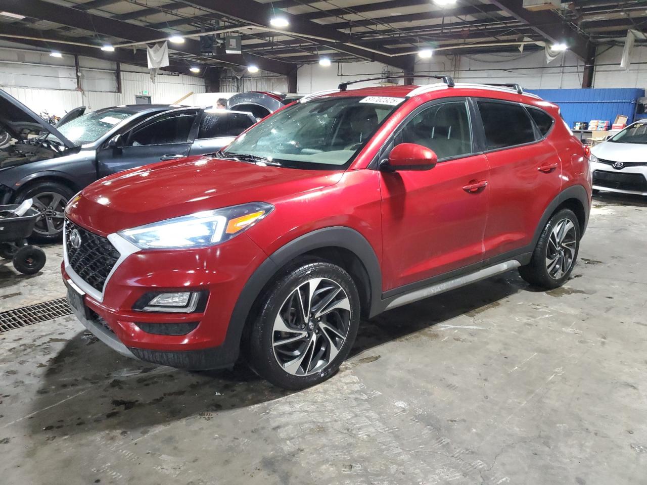 2021 Hyundai Tucson Limited brown null gasoline KM8J3CAL2MU411688 photo #1