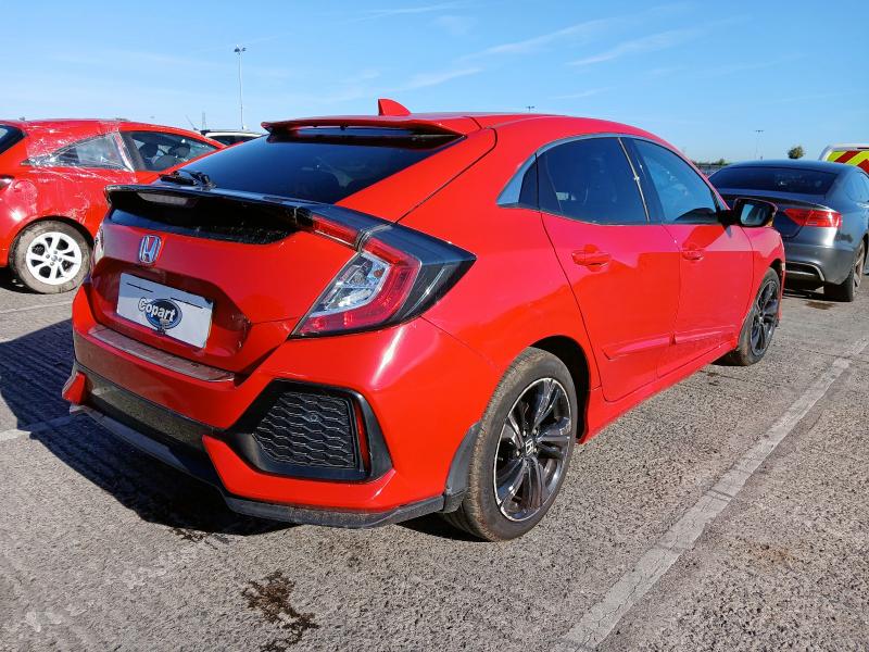 2017 HONDA CIVIC EX VTEC CVT 
