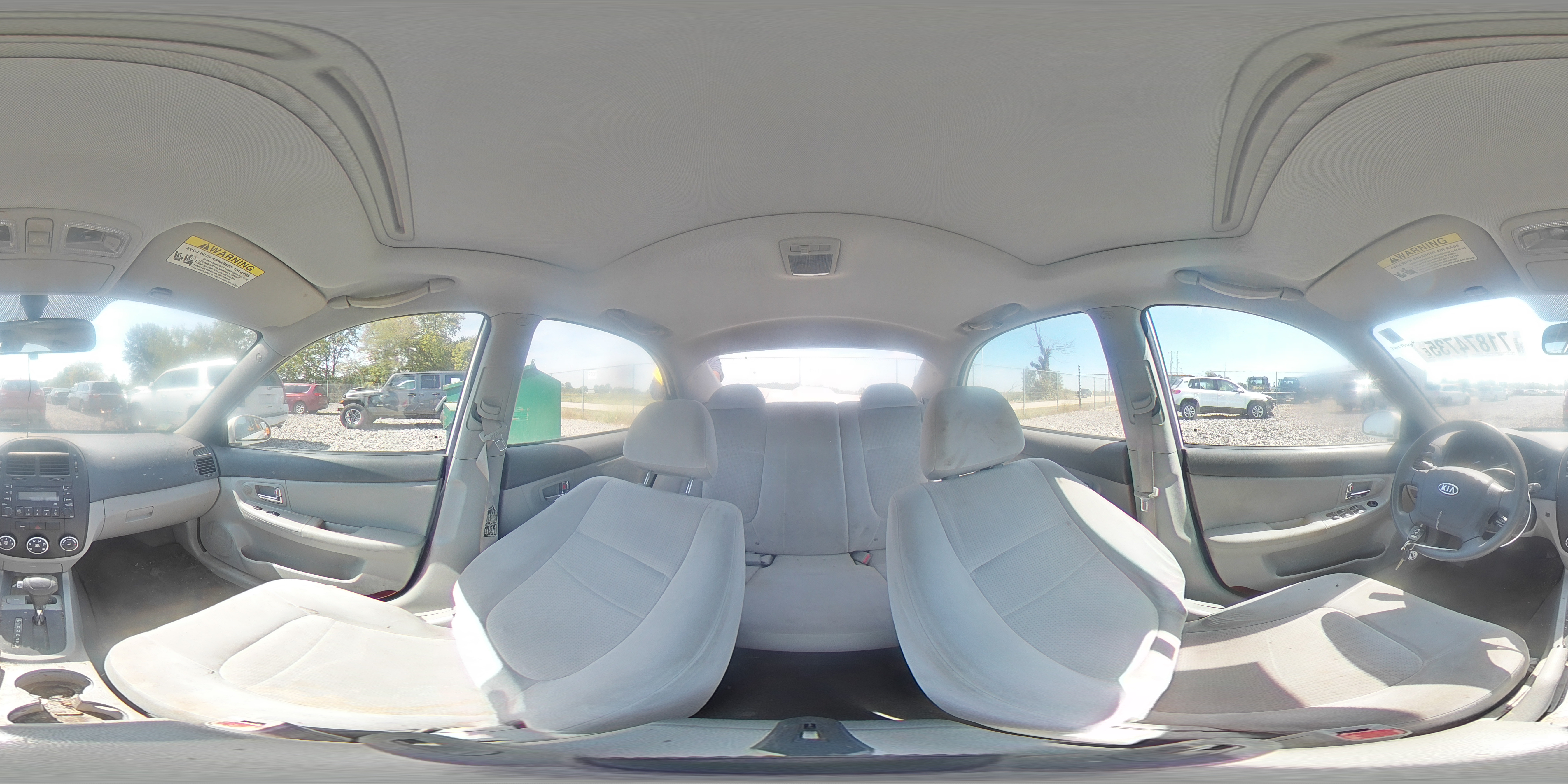 2009 Kia Spectra VIN: KNAFE221595597074 Lot: 71874735