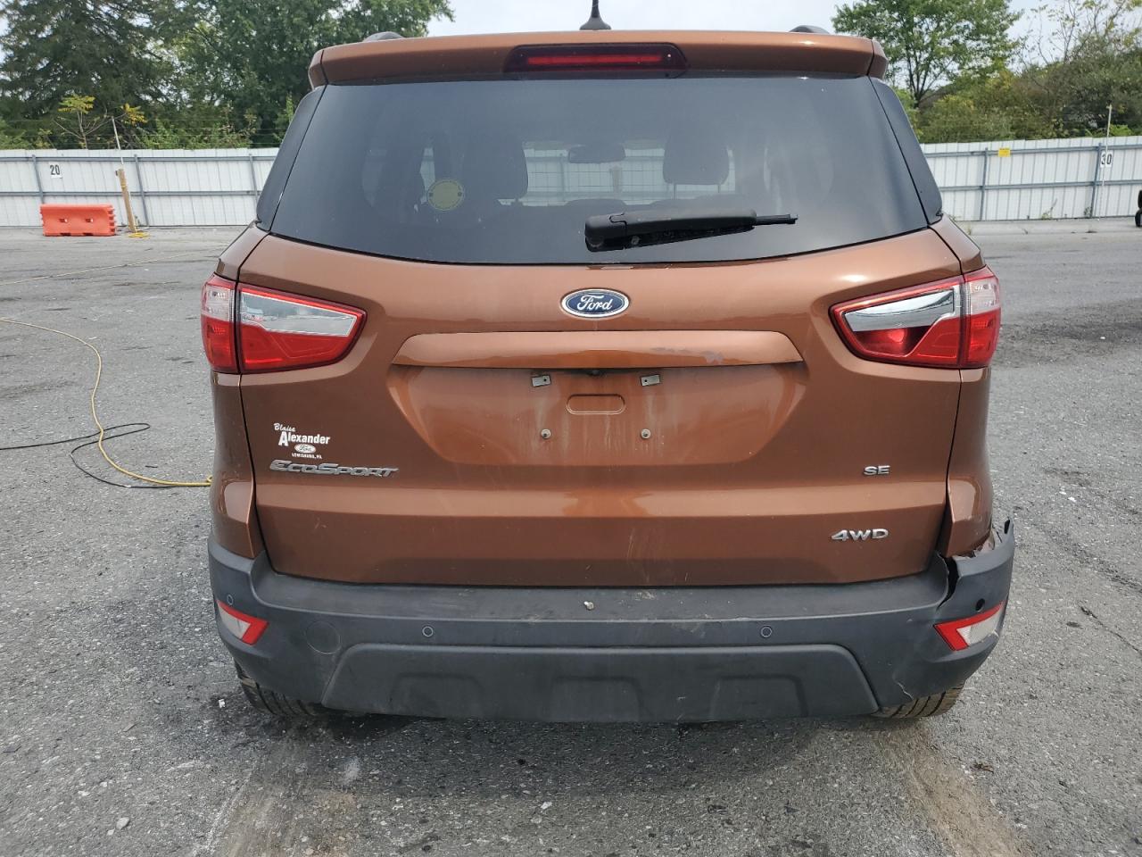 2018 Ford Ecosport Se VIN: MAJ6P1UL4JC248547 Lot: 84582155