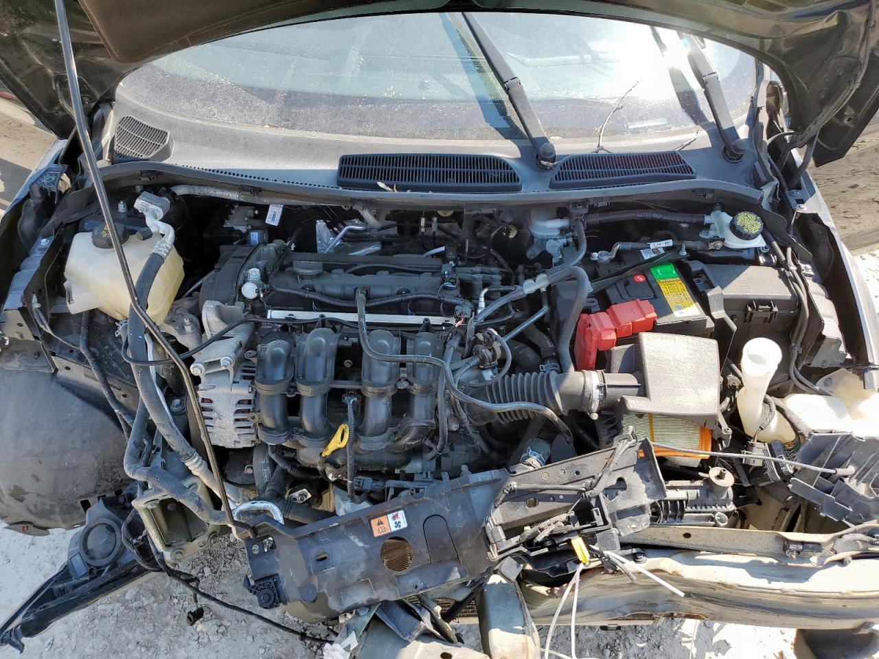 2018 Ford Fiesta Se VIN: 3FADP4EJ8JM122650 Lot: 80885325