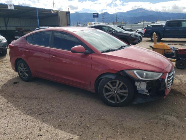  HYUNDAI ELANTRA 2018 Красный