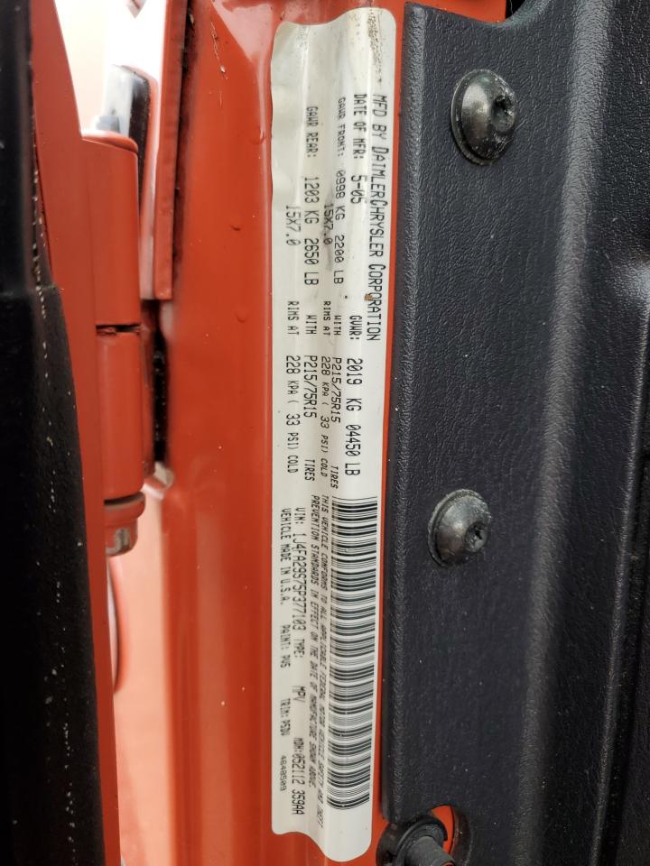 2005 Jeep Wrangler / Tj Se VIN: 1J4FA29S75P377103 Lot: 80910055