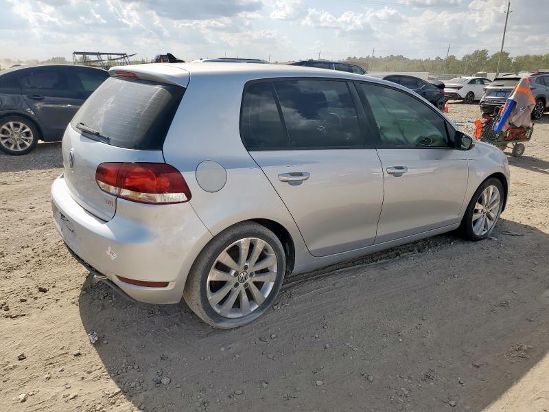 Hatchbacks VOLKSWAGEN GOLF 2014 Srebrny