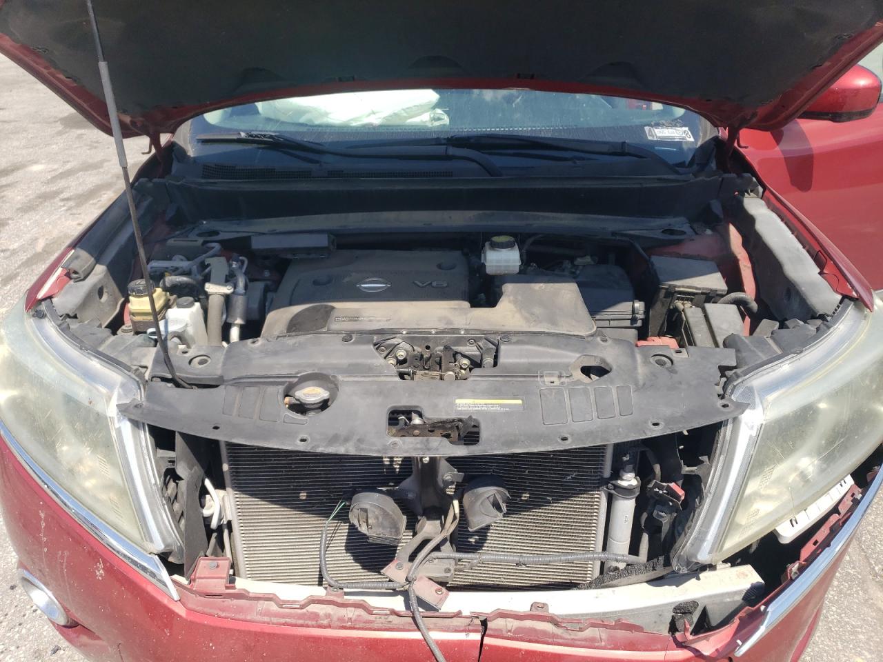 2015 Nissan Pathfinder S VIN: 5N1AR2MN9FC633059 Lot: 71428975