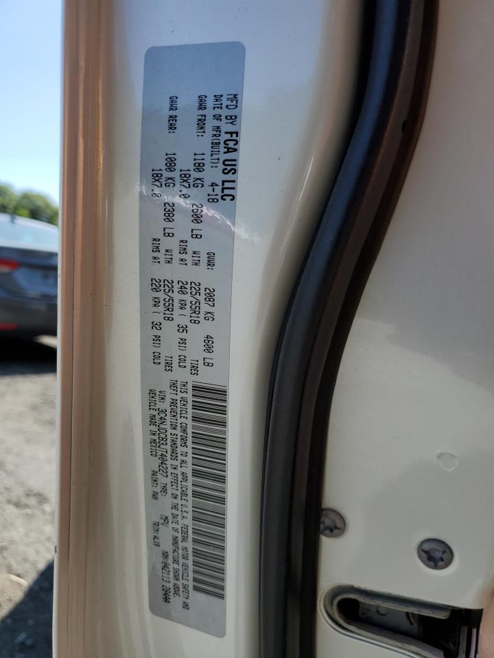 2018 Jeep Compass Limited VIN: 3C4NJDCB3JT404227 Lot: 71187525