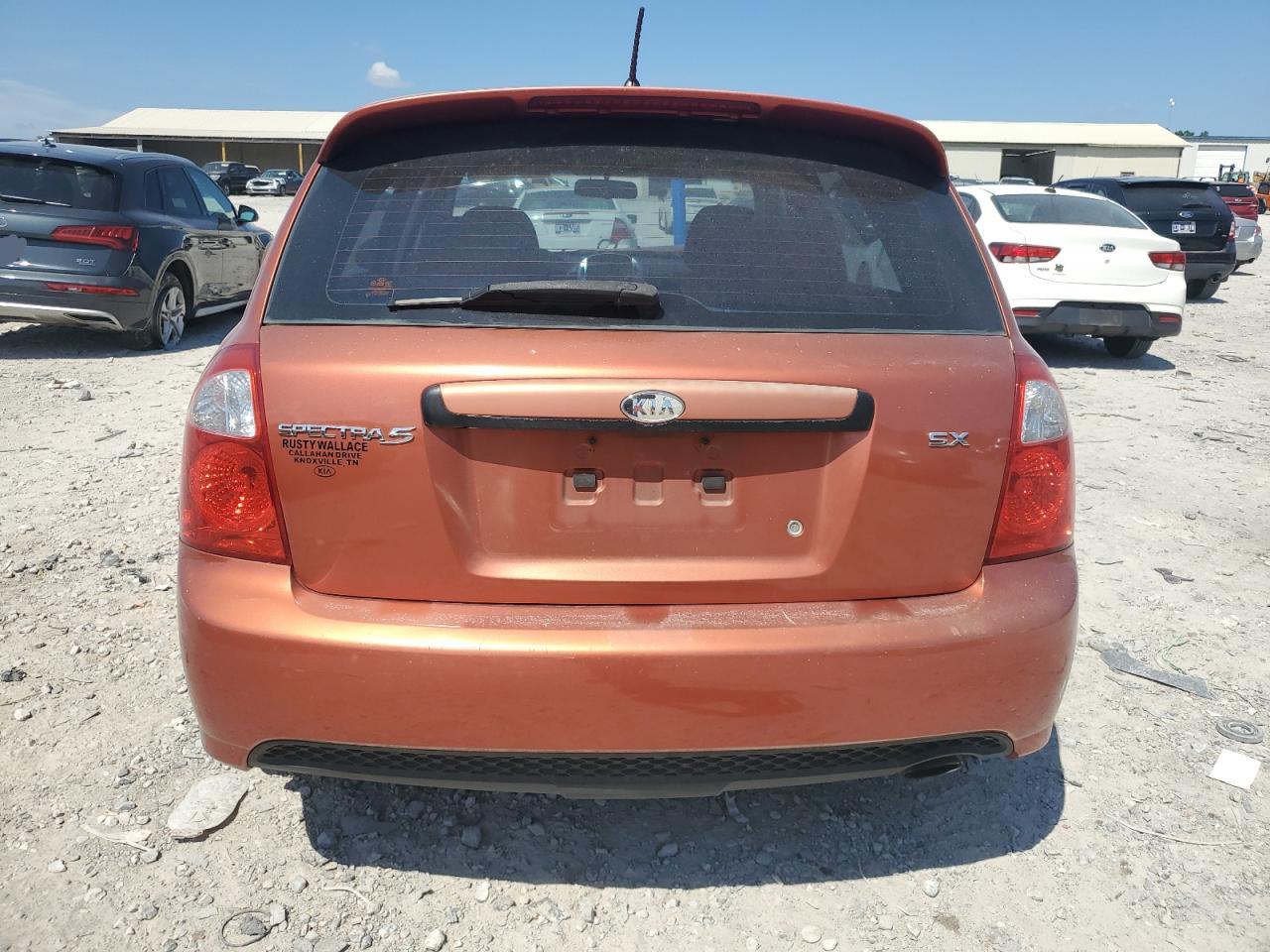 2008 Kia Spectra5 5 Sx VIN: KNAFE161285019355 Lot: 81410295