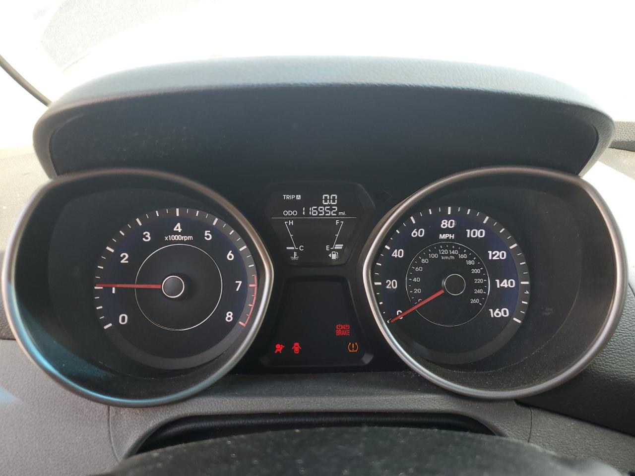2012 Hyundai Elantra Gls VIN: 5NPDH4AE0CH077955 Lot: 82022935