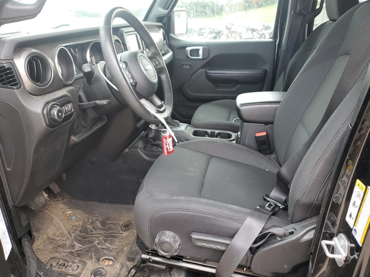 2019 Jeep Wrangler Unlimited Sport VIN: 1C4HJXDG0KW629807 Lot: 80329795