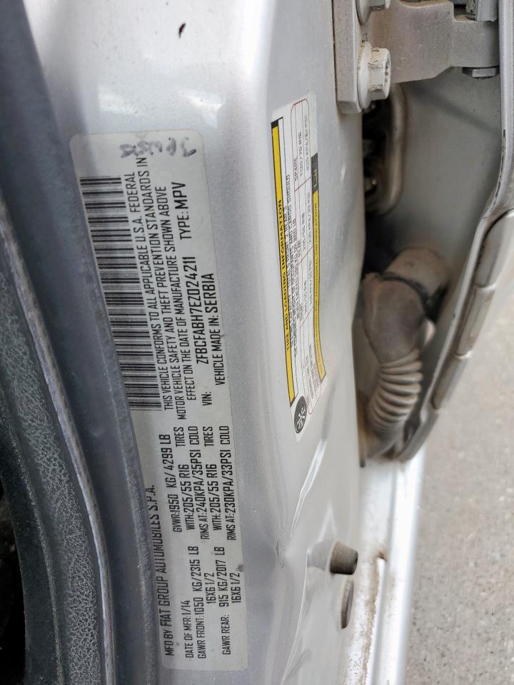 2014 Fiat 500L Easy VIN: ZFBCFABH7EZ024211 Lot: 70137005