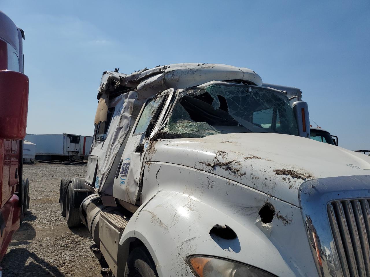 2017 International Prostar Semi Truck VIN: 3HSDJAPR0HN158292 Lot: 80693665