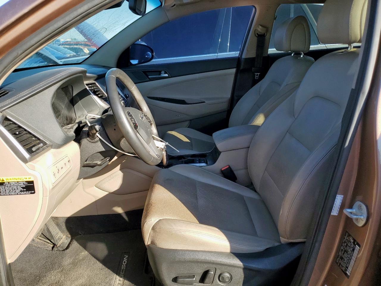 2017 Hyundai Tucson Limited VIN: KM8J33A27HU336841 Lot: 80848185