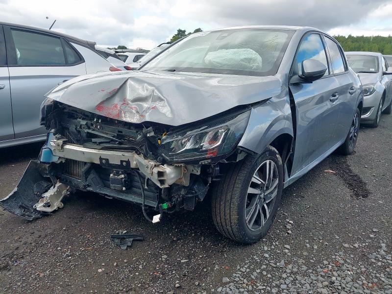 2022 PEUGEOT 208 1.2 PURETECH 100 ALLURE PREMIUM 5DR for sale at Copart WOLVERHAMPTON