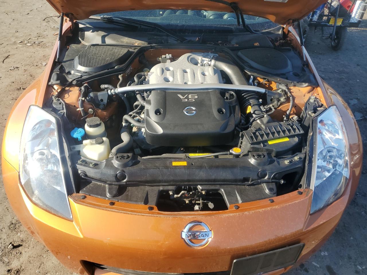 2005 Nissan 350Z Coupe VIN: JN1AZ34D25M601776 Lot: 71751705