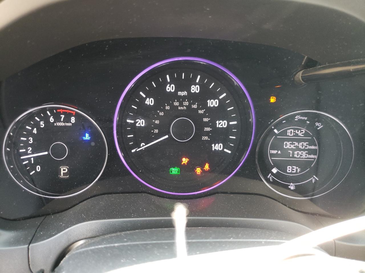 2019 Honda Hr-V Lx VIN: 3CZRU5H31KM707383 Lot: 70631165