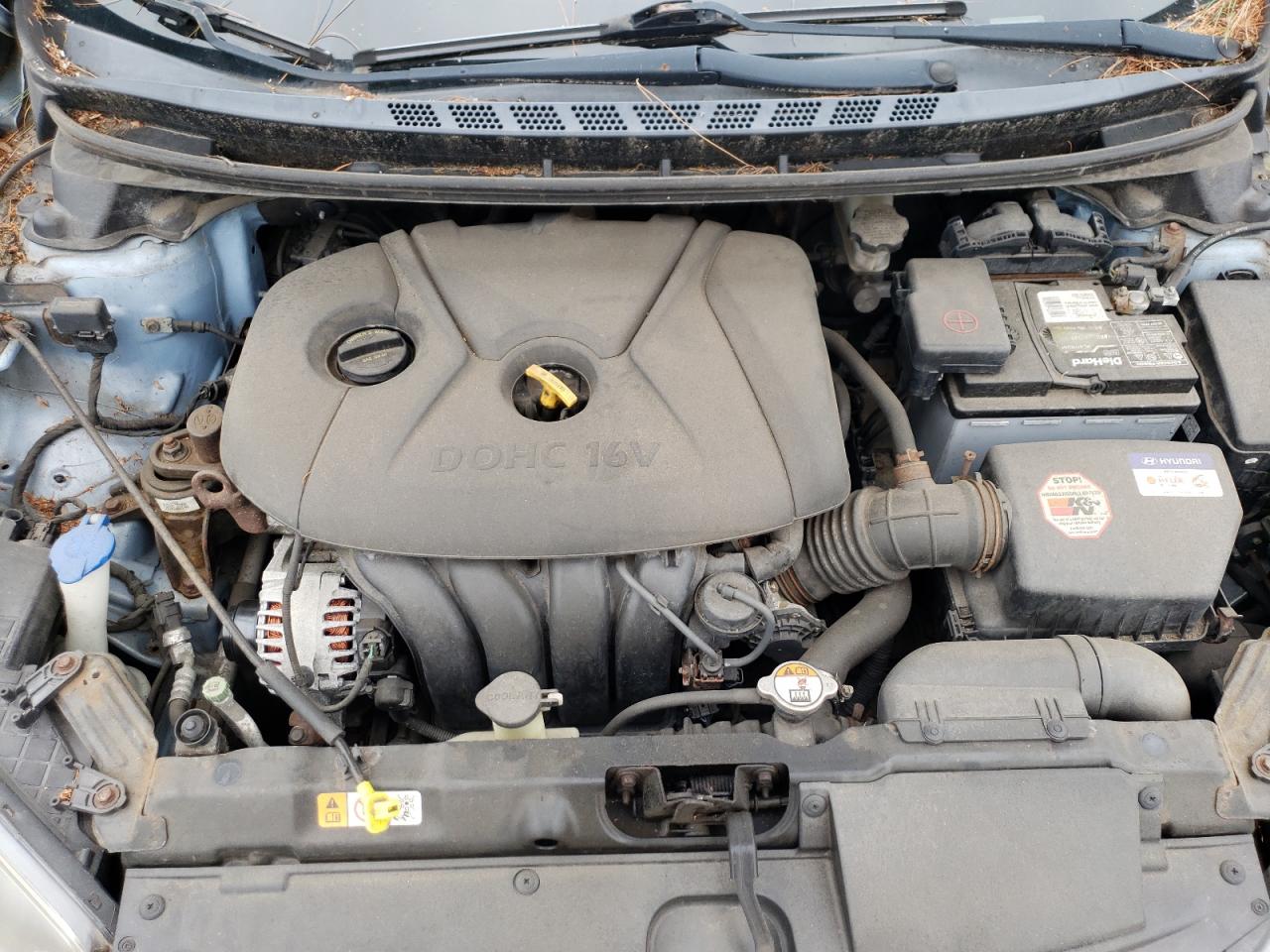 2012 Hyundai Elantra Gls VIN: KMHDH4AE4CU294135 Lot: 80457545