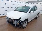 2017 DACIA SANDERO LAUREATE TCE 0.9 TCE LAUREATE 5DR for sale at Copart BRISTOL