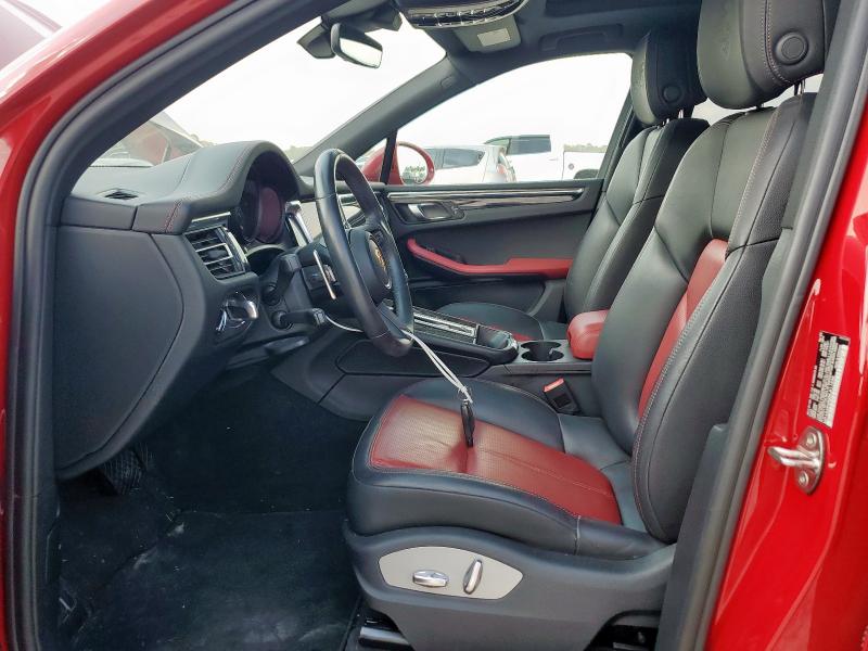  PORSCHE MACAN 2022 Красный