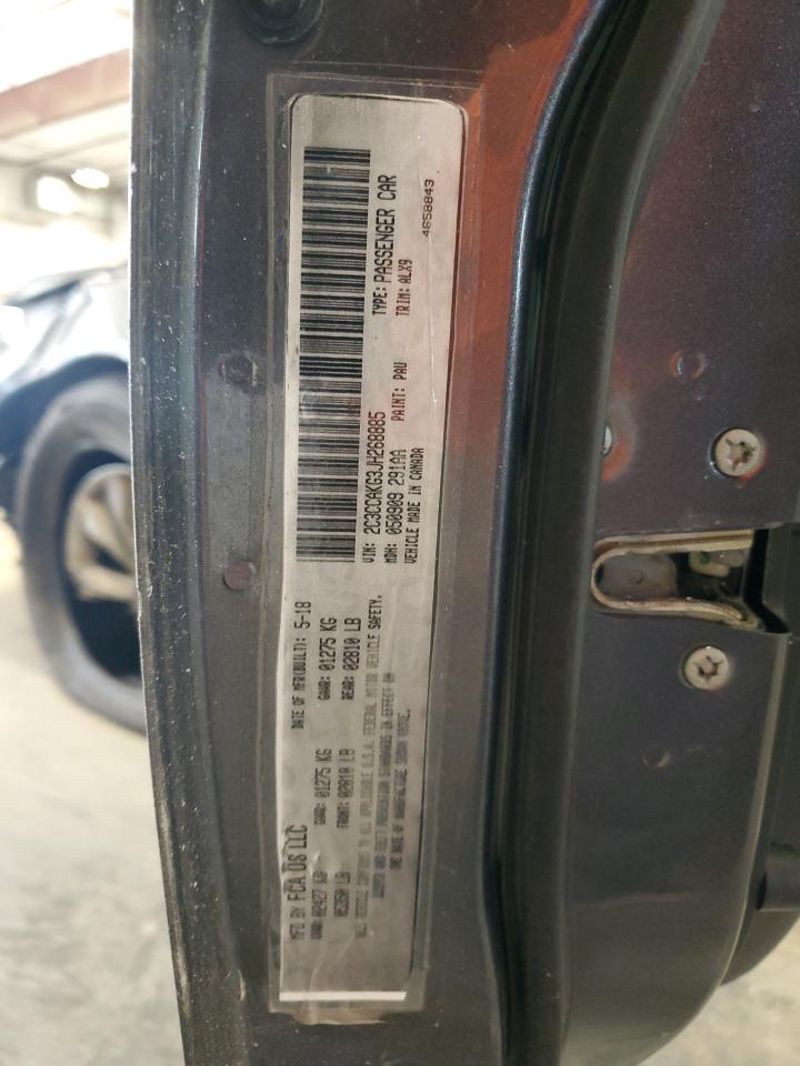 2018 Chrysler 300 Limited VIN: 2C3CCAKG3JH268885 Lot: 71665855