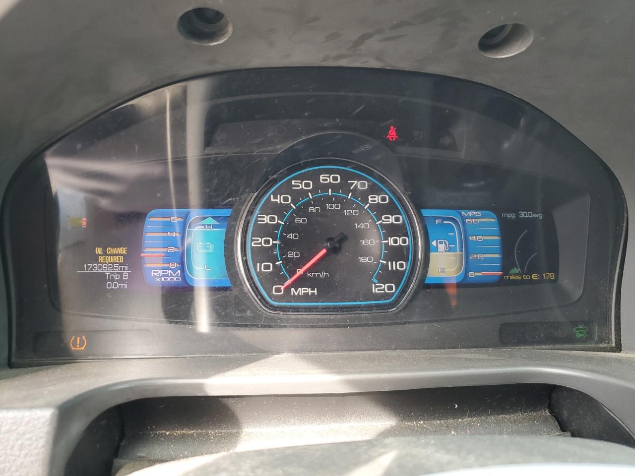 2010 Ford Fusion Hybrid VIN: 3FADP0L3XAR134492 Lot: 81349175