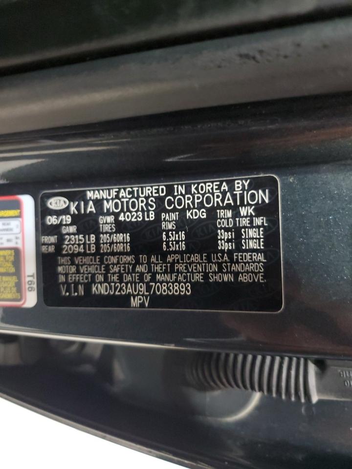 2020 Kia Soul Lx VIN: KNDJ23AU9L7083893 Lot: 80651925