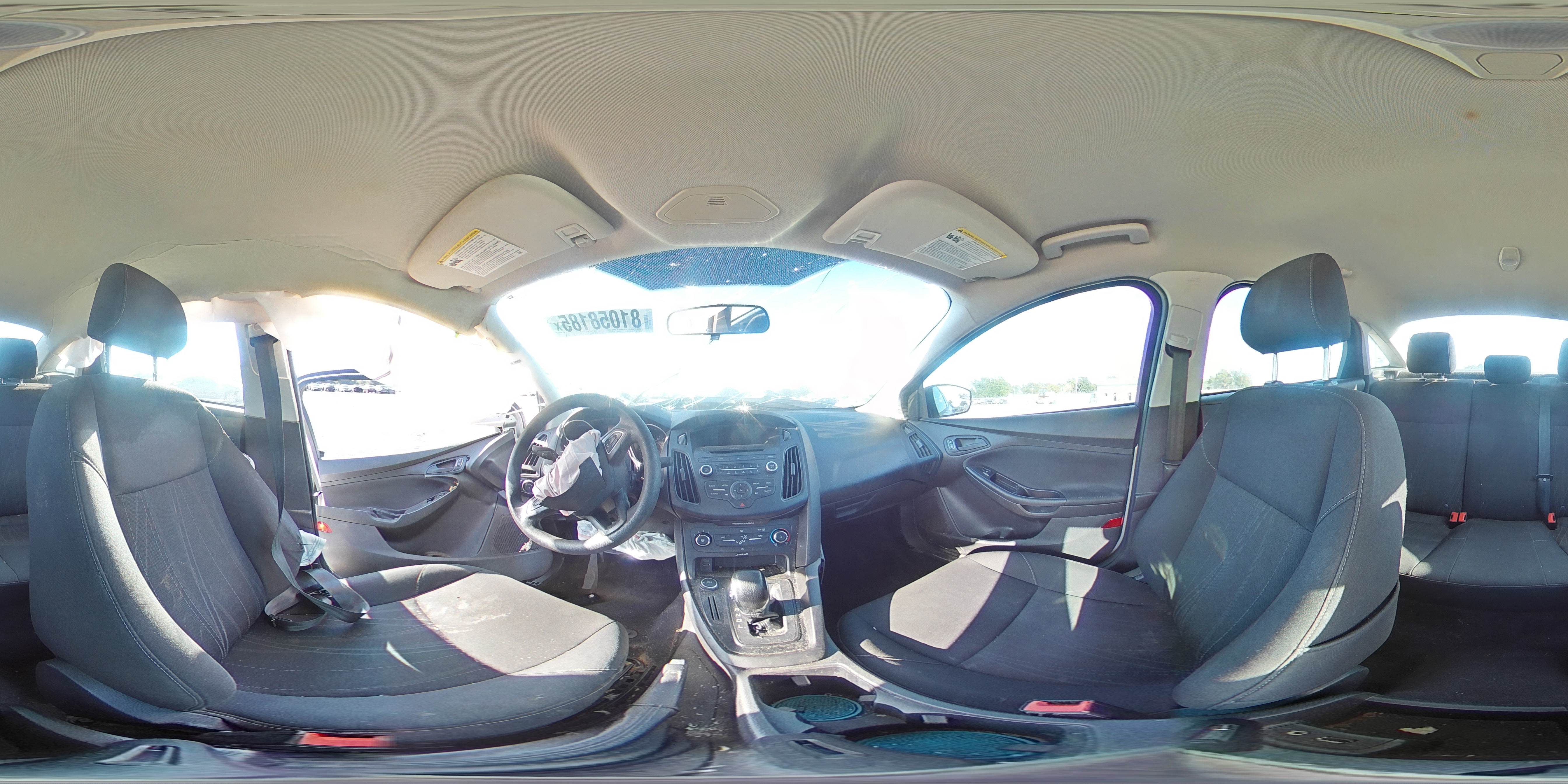 2017 Ford Focus S VIN: 1FADP3E28HL336441 Lot: 81058185