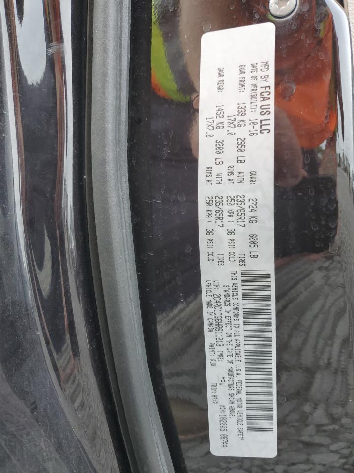 2017 Chrysler Pacifica Touring VIN: 2C4RC1DG6HR611213 Lot: 80650215