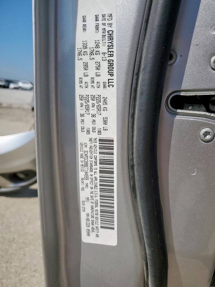 2014 Dodge Journey Sxt VIN: 3C4PDCBB8ET104555 Lot: 71114395