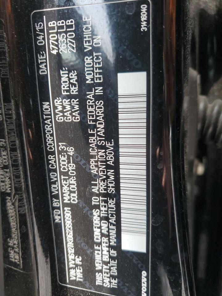 2016 Volvo S60 Premier VIN: YV1612TK0G2390901 Lot: 70706775