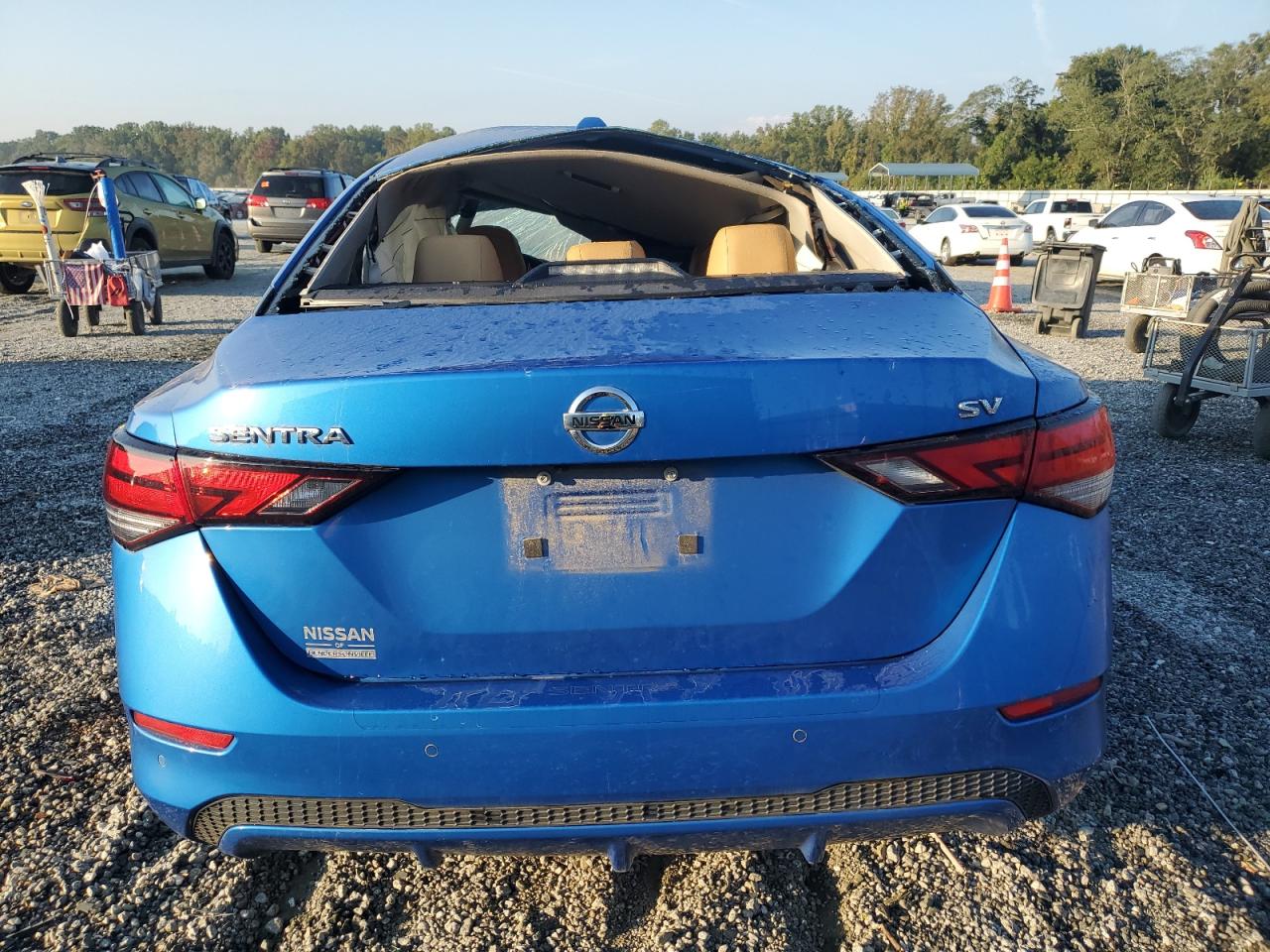 2022 Nissan Sentra Sv VIN: 3N1AB8CV2NY284817 Lot: 81044985