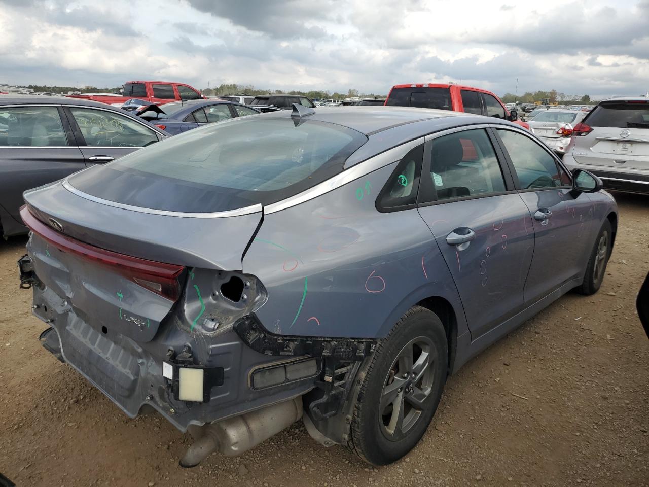 2021 Kia K5 Lxs grey null gasoline 5XXG14J22MG041026 photo #4