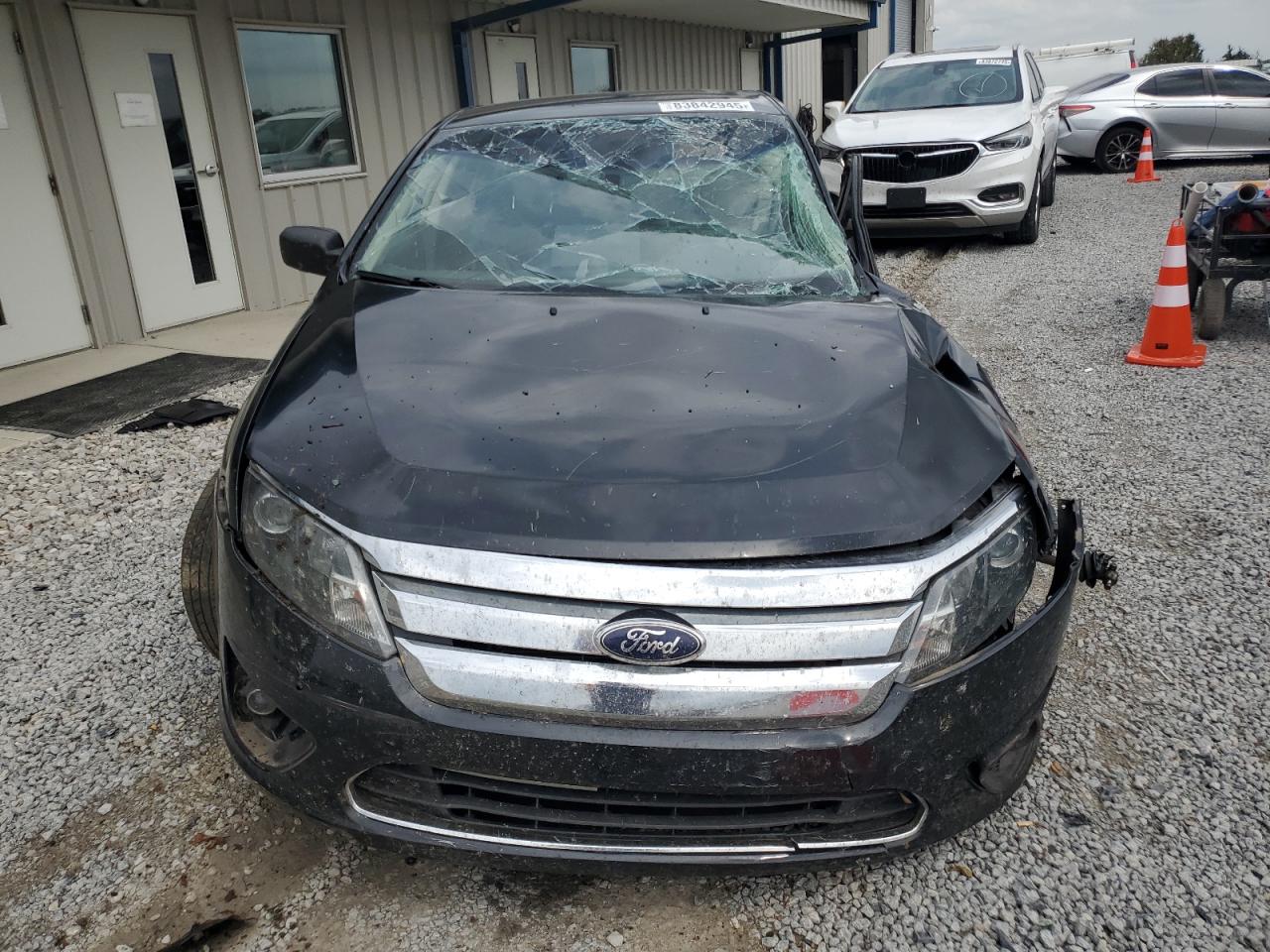 3FAHP0HA6CR165573 FORD FUSION 2012 BLACK Photo 5