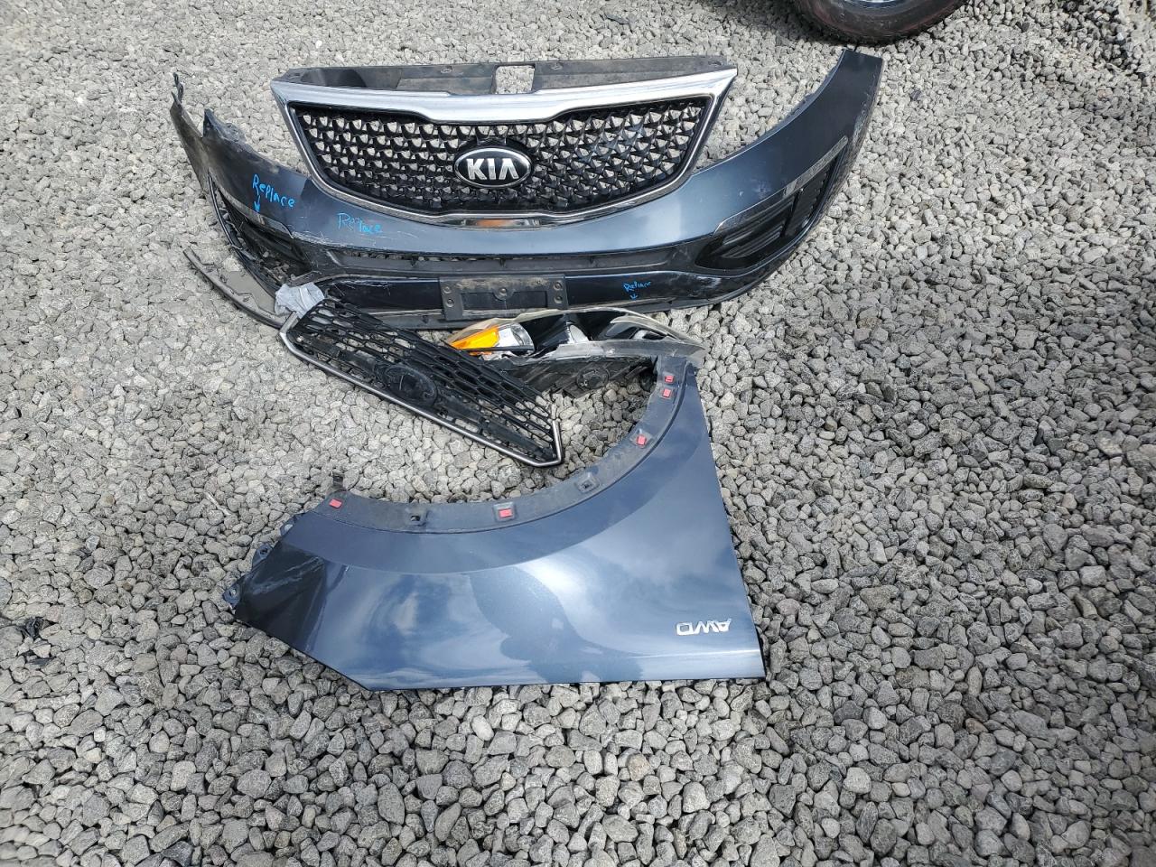 2015 Kia Sportage Lx VIN: KNDPBCAC0F7694661 Lot: 84555765