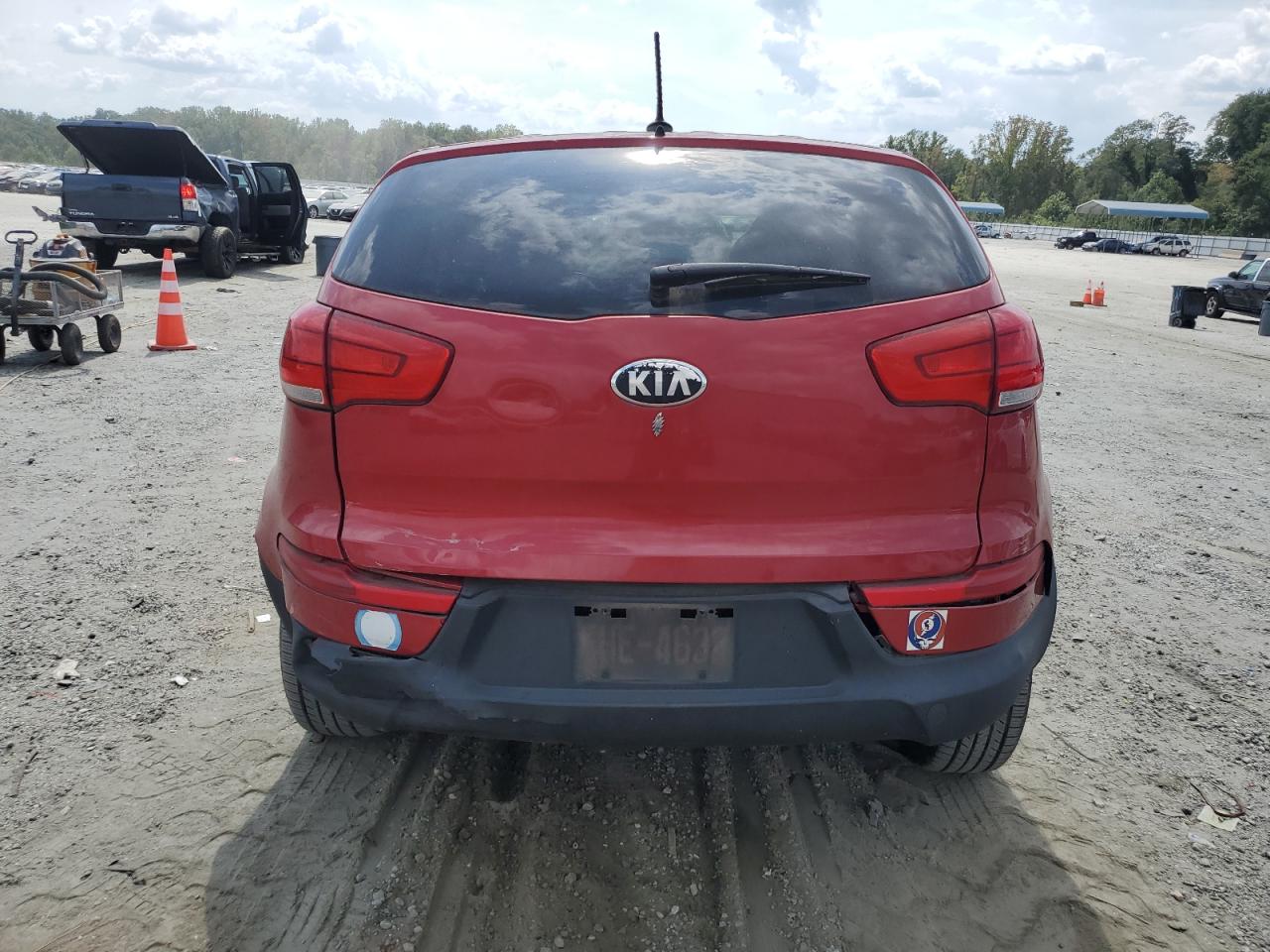 2015 Kia Sportage Lx VIN: KNDPB3AC6F7676133 Lot: 80520015