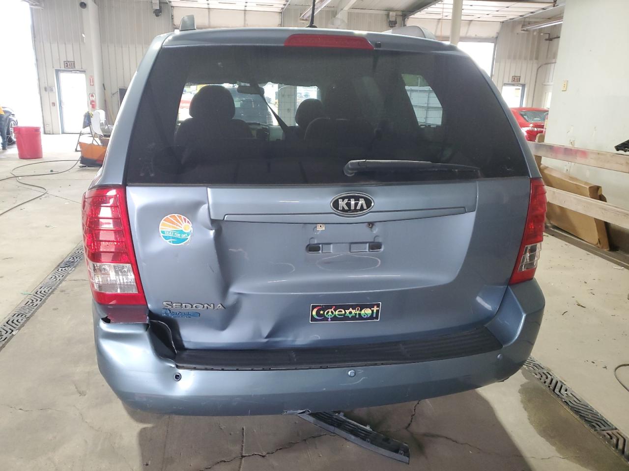 2012 Kia Sedona Lx VIN: KNDMG4C78C6455015 Lot: 83846365