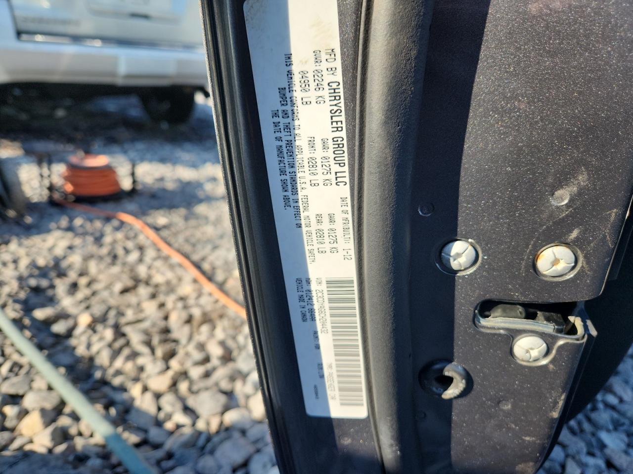 2012 Dodge Challenger Sxt VIN: 2C3CDYAG6CH204432 Lot: 80895325