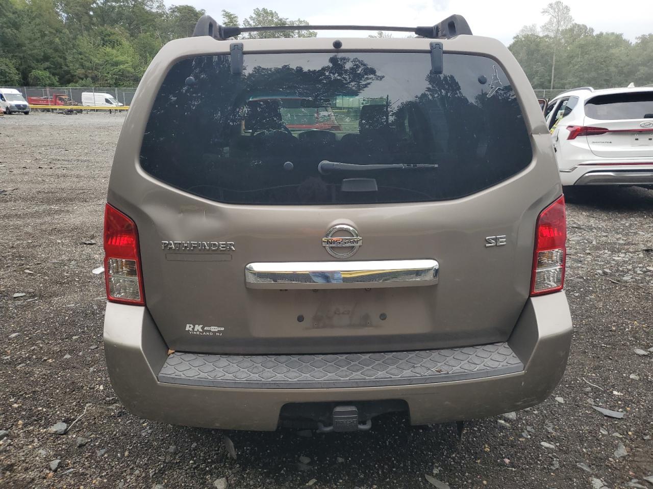 2008 Nissan Pathfinder S VIN: 5N1AR18B08C631858 Lot: 82170435