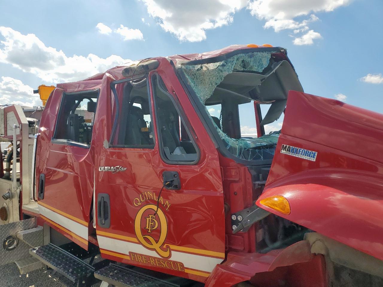 2012 International 4400 Pumper Fire Truck VIN: 3HAMKAZR1CL566447 Lot: 81594255