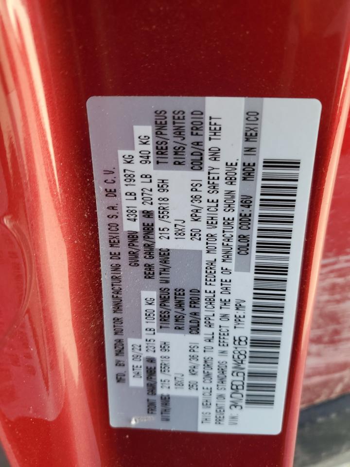 2022 Mazda Cx-30 Premium VIN: 3MVDMBDL6NM458165 Lot: 81735185