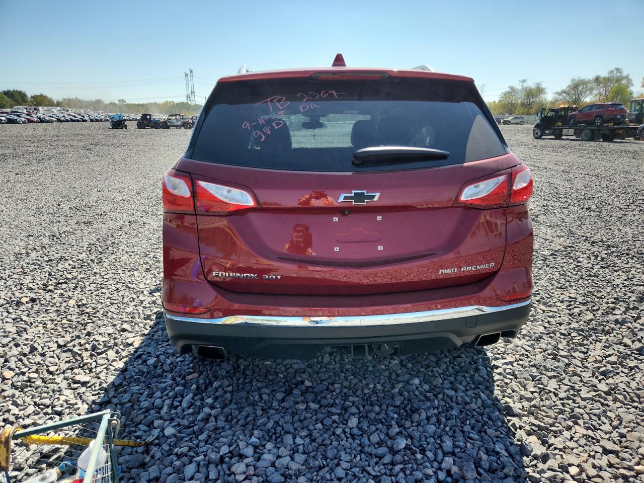 2020 Chevrolet Equinox Premier VIN: 3GNAXYEX0LS606584 Lot: 81235695