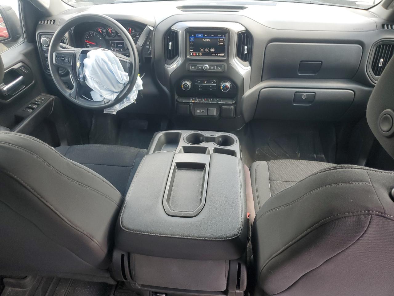 2021 Chevrolet Silverado K1500 Custom VIN: 3GCPYBEK0MG410585 Lot: 70692265