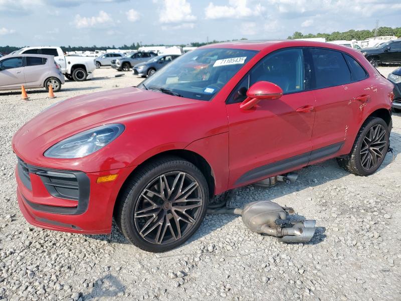 PORSCHE MACAN 2022 Красный