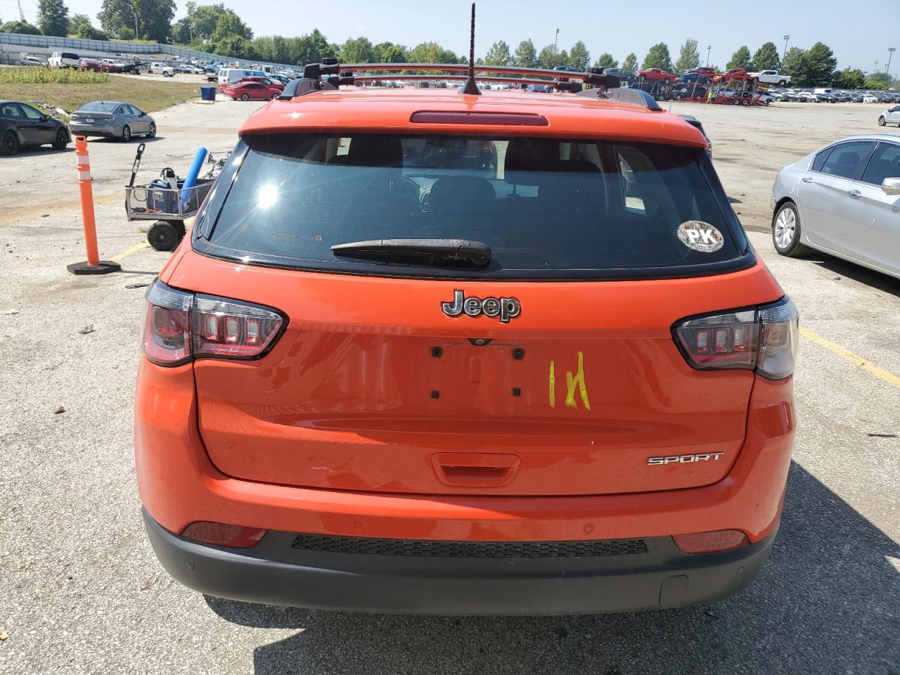 2020 Jeep Compass Sport VIN: 3C4NJCAB6LT253397 Lot: 71268195