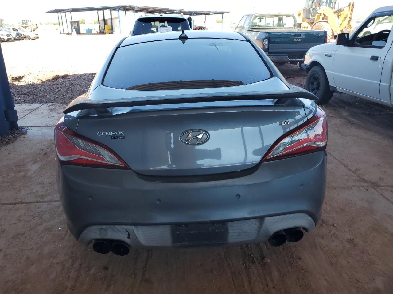 2015 Hyundai Genesis Coupe 3.8L VIN: KMHHU6KJ6FU125467 Lot: 81951435