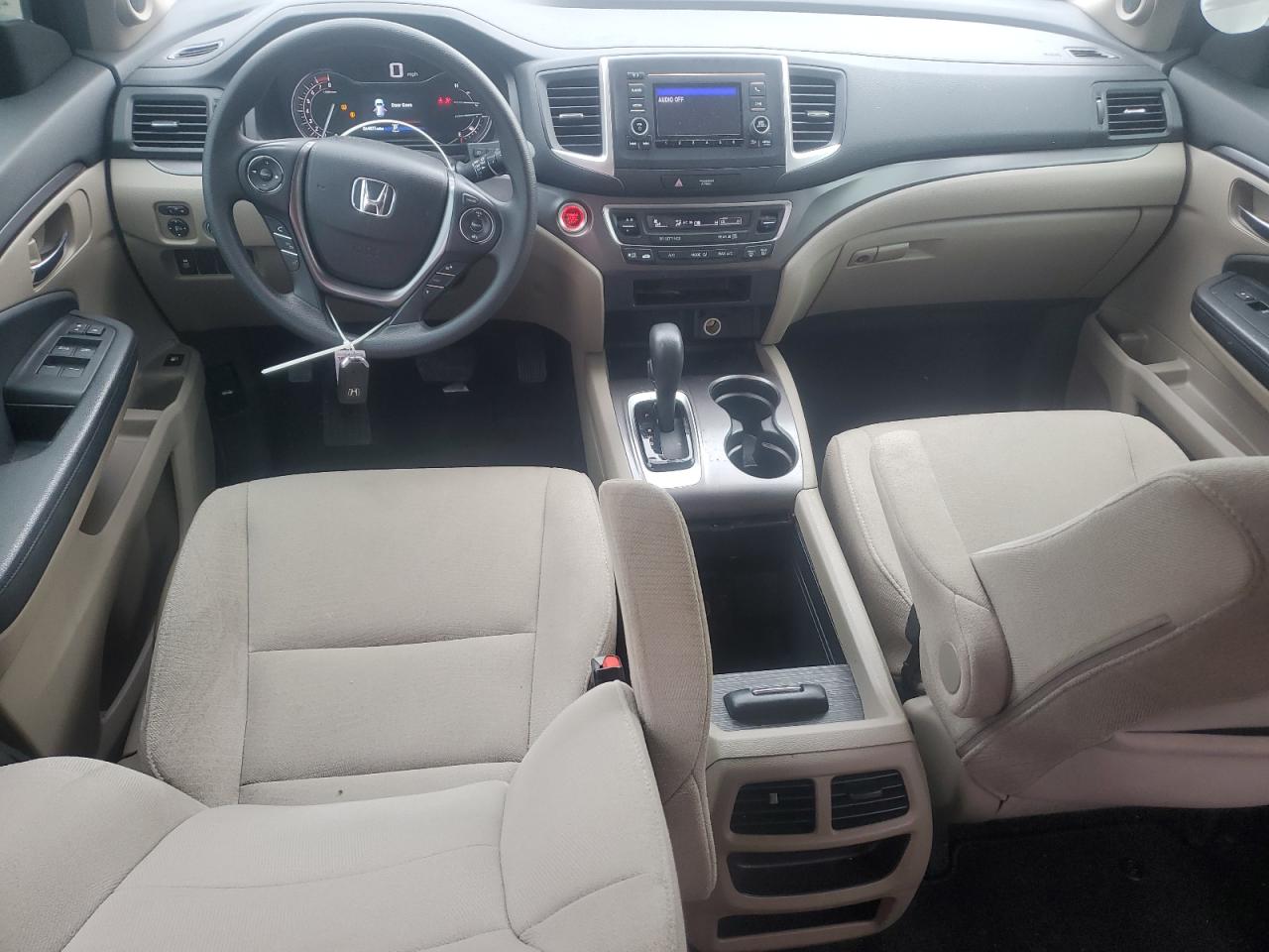 2017 Honda Pilot Lx VIN: 5FNYF5H12HB023630 Lot: 81369765