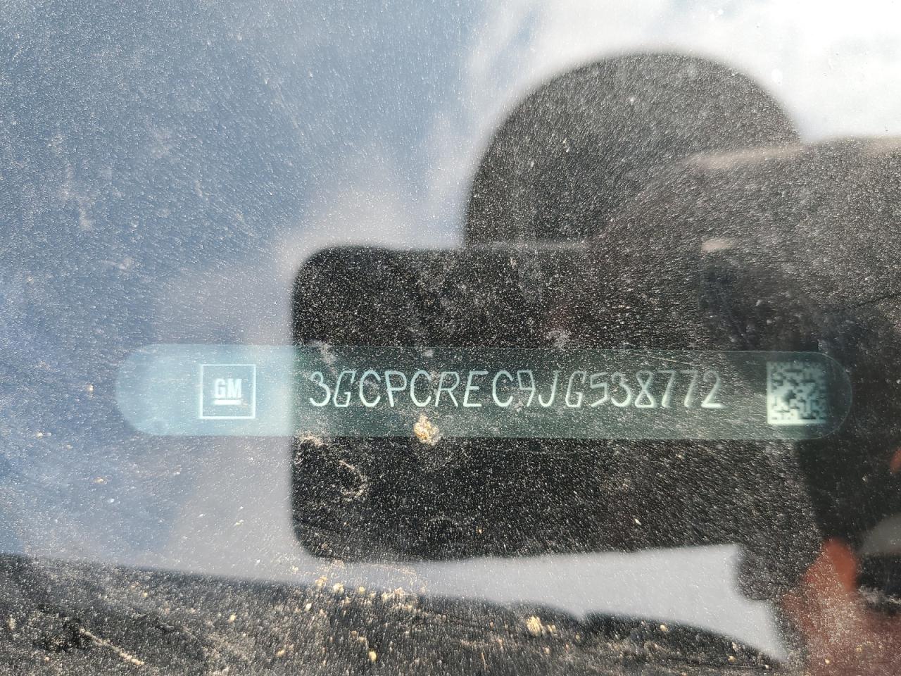 2018 Chevrolet Silverado C1500 Lt VIN: 3GCPCREC9JG538772 Lot: 71725905