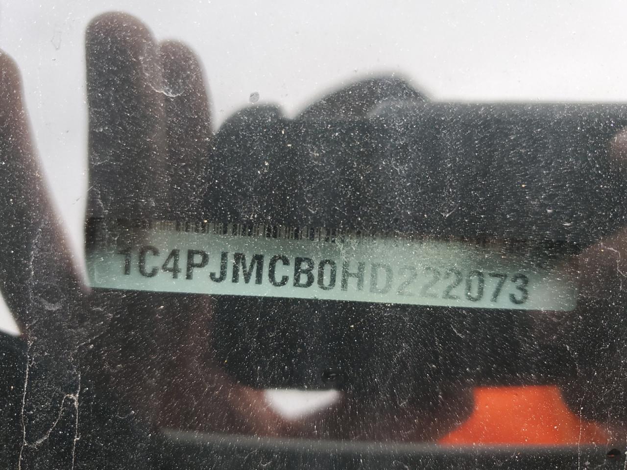 2017 Jeep Cherokee Latitude VIN: 1C4PJMCB0HD222073 Lot: 81402475