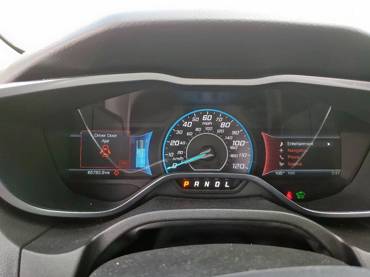 2017 Ford Focus Bev VIN: 1FADP3R47HL224435 Lot: 81564045